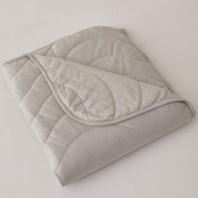 Double-sided cooling comforter, machine washable, featuring breathable cooling-tech fabric Lightweight and thin
