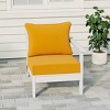 WestinTrends  Avalon Outdoor Patio HDPE Right Arm Facing Sectional Corner Club Chair with Patio Cushions - 2 of 4