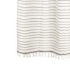 Olive & Linen Cloud Soft Shower Curtain - 4 of 4