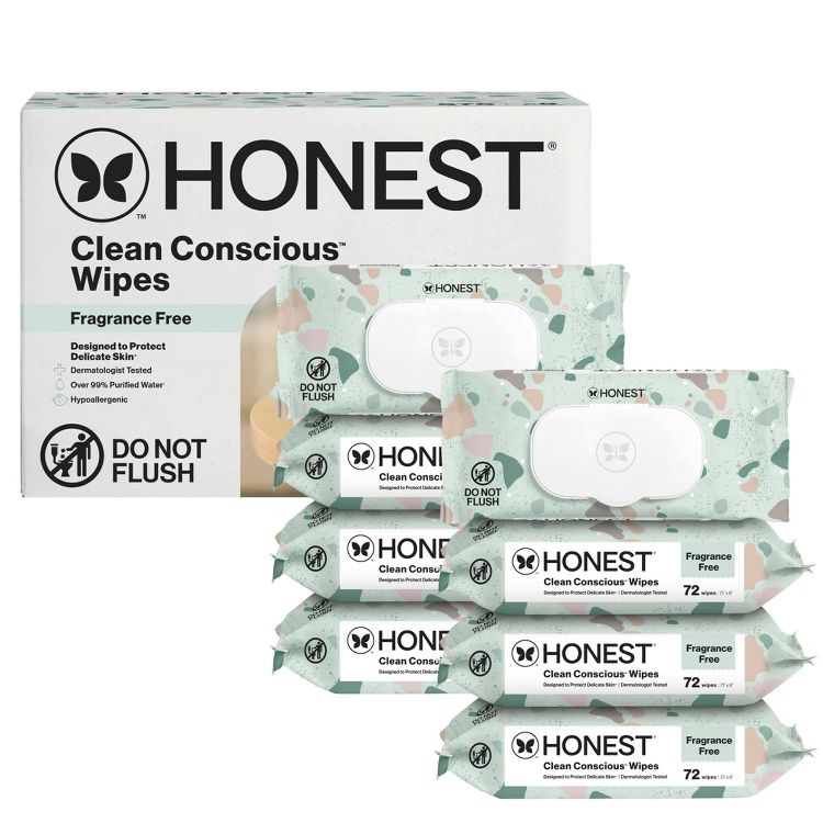 The Honest Company Sensitive Clean Conscious Wipes, 1 of 15
