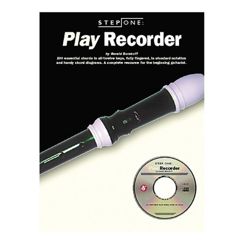 Music Sales Step One: Play Recorder (Book/CD) - image 1 of 1