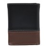 Timberland Men's Leather Hunter Two Tone Trifold Wallet - 2 of 3
