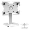 Mount-It! Universal Tablet Stand with Tilt, Anti-Theft Retail iPad POS Kiosk Stand, Fits Tablets from 9.7" to 13" Screen Size, 90 Rotation, White - image 3 of 4