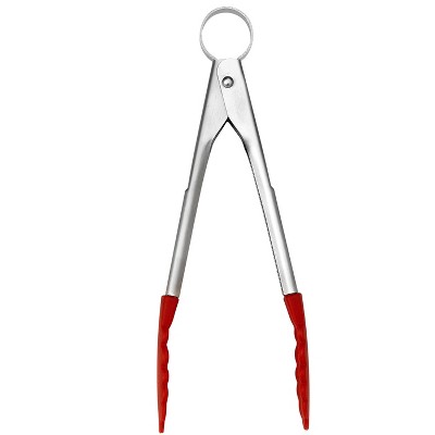 Tovolo Mini Silicone Tongs Oyster Gray : Target