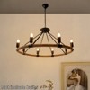 YIYIBYUS 6/8 Head Chandelier Light Fixtures Ceiling Mount Pendant Light - 2 of 4