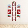 Big Dot of Happiness Merry Little Christmas Tree - Hanging Vertical Paper Door Banners - Red Christmas Party Wall Decoration Kit - Indoor Door Decor - 3 of 4