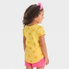 Toddler Girls' Short Sleeve Printed T-Shirt - Cat & Jack™ - 2 of 3
