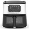 Cuisinart Air Fryer Oven 6-Qt Basket Air Fryer Stainless Steel + 2 Year Warranty - 2 of 4