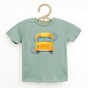 The Juniper Shop SmileyWorld Watercolor Bus Toddler Short Sleeve Tee - 2 of 4