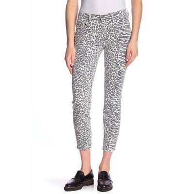 Women's Animal Print Crop Skinny Jeans - CURRENT/ELLIOTT