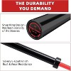 7 Ft Barbell for Weightlifting & Powerlifting, 1500LBS Capacity Straight Bar, Ideal for Squats, Deadlifts, Bench Presses Rows - 4 of 4