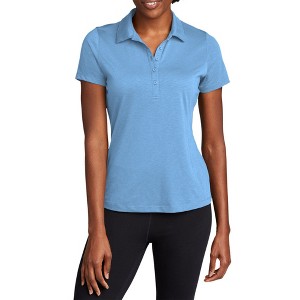 Mafoose Women's Short Sleeve Moisture-Wicking PosiCharge Strive Soft Polo T-shirt - 1 of 4