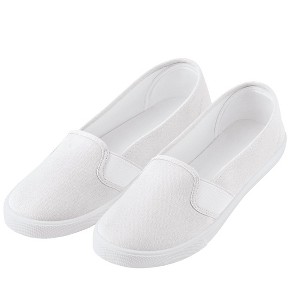 Collections Etc Stretch Gore Canvas Sneakers - 1 of 4