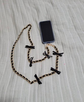 Clip & Go Strap With Wallet, Crossbody Adjustable, Zippered Pouch, Anti Theft Lanyard, Stylish Phone Holder For Men & Women, Gold