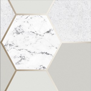 Earthen Taupe Neutral Geometric Paste the Wall Wallpaper - 1 of 4