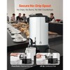 VEVOR Commercial Coffee Urn, 40 Cup 6 L Hot Beverage Dispenser with Dripless Faucet, Quick-Brewing Commercial Coffee Maker, Silver - 4 of 4