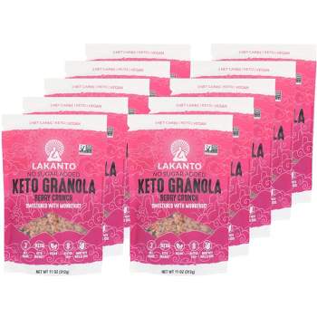 Lakanto Berry Crunch Keto Granola - Case of 10/11 oz