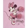 Disney Fleece Pullover Sweatshirt and Ribbed Flare Leggings Outfit Set Toddler - 3 of 4