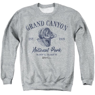 Men's Grand Canyon National Park Ram Icon Crewneck Sweatshirt