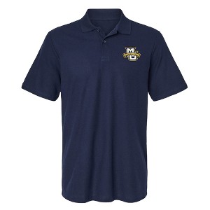 Men's Marquette University Primary Mark Cotton Polo Short Sleeve T-Shirt - 1 of 4