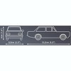 COBI Opel Collection OPEL REKORD C - SCHWARZE WITWE Vehicle - 3 of 3