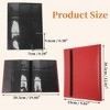 Unique Bargains Card Album 9 Pockets 20 Pages 360 Card Capacity Double-Sided Collection for Sport Cards Game Card - 2 of 4