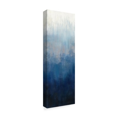 Trademark Fine Art -Silvia Vassileva 'Silver Wave II' Canvas Art