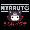 Men's Naruto Nyaruto Itachi Logo T-Shirt - 2 of 4