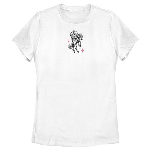 Women's Lost Gods Pink Rodeo Cowboy T-Shirt - 1 of 4