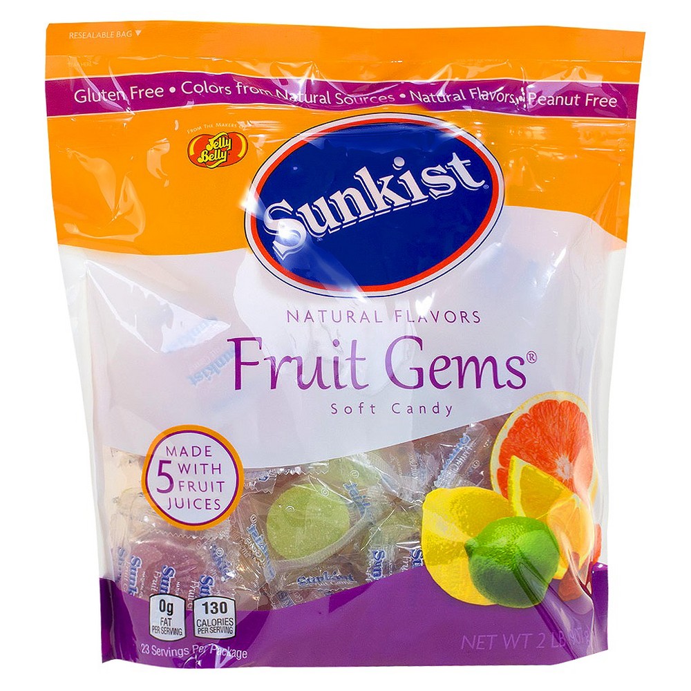 UPC 071567990257 product image for Sunkist Fruit Gems Gummy Candy - 32oz | upcitemdb.com