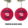 University of Dayton Official Logo Porcelain Holiday Christmas Tree Ornament - 2 of 4