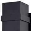 Vaxcel Lavage 1 - Light Wall Light in  Textured Black - 3 of 4