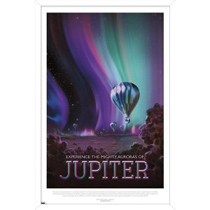 Trends International NASA - Jupiter Travel Poster Framed Wall Poster Prints - 1 of 4