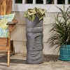 Okak Unique Head Planter Face Accent Flower Pot for Indoor Plants, Stylish Outdoor & Garden Decor,9.5"x 9.5"x 24" - 2 of 4