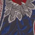 rich burgundy multi floral