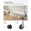 SONGMICS 286.6lb Clothes Garment Rack Heavy Duty Clothing Rack on Wheels Rolling Clothes Rack - 3 of 4