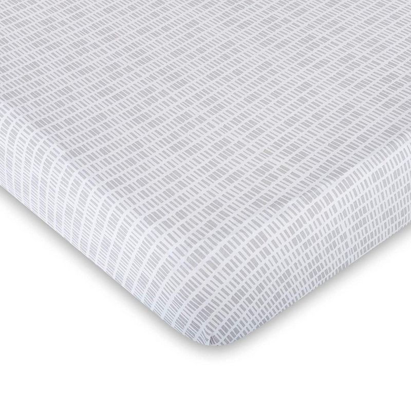 Ely's & Co. Baby Fitted Crib Sheet 100% Combed Jersey Design, 4 of 7