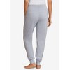 ellos Plus Size Knit Jogger Sleep Pants - 3 of 4