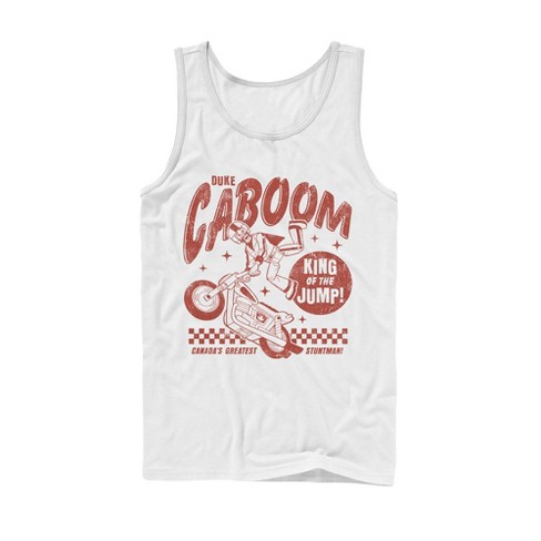 Men's Toy Story Caboom King Jump Tank Top - White - Medium : Target