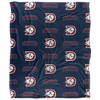 Dixie State University Logo Pattern Silky 50x60 Blanket, 1 Sided - 2 of 4