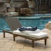 Arden 72"x21" ProFoam Essentials Outdoor Chaise Lounge Cushion - 4 of 4