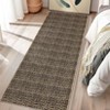 Washable Modern Printed Rug Non Slip Low Pile Rug Soft Contemporary Throw Floor Cover Foldable Indoor Carpet for Living Room Bedroom Playroom - 4 of 4