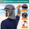 SUN CUBE Sun Hat for Men, Wide Brim Fishing Hat Neck Flap Cover Men, Women, Hiking, Camping, Sun Protection UV, Gardening - 4 of 4