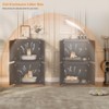 Whizmax Cat Litter Box Enclosure,Hidden Litter Box Furniture,Wooden Litter Box Enclosure Furniture,Indoor Cat House,Side End Table, TV Stand - 4 of 4