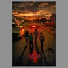 Women's Stranger Things Four Friends Rift Apocalypse Poster Racerback Tank Top - 2 of 4