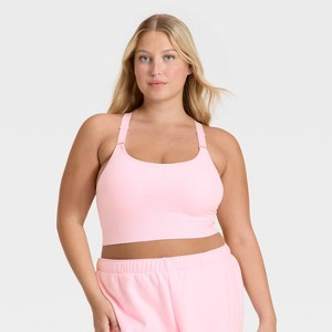 Women's Seamless Medium Support Cami Sports Bra - All In Motion™ - 1 of 3