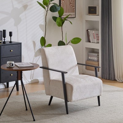 NicBex Accent Chair with Polyester Upholstery,Lounge Chair with Metal Frame,Arm Chair for Bedroom,Reading Room,1PC/2PC
