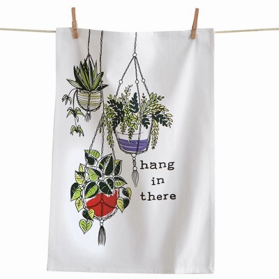 tagltd Hang In There Dishtowel