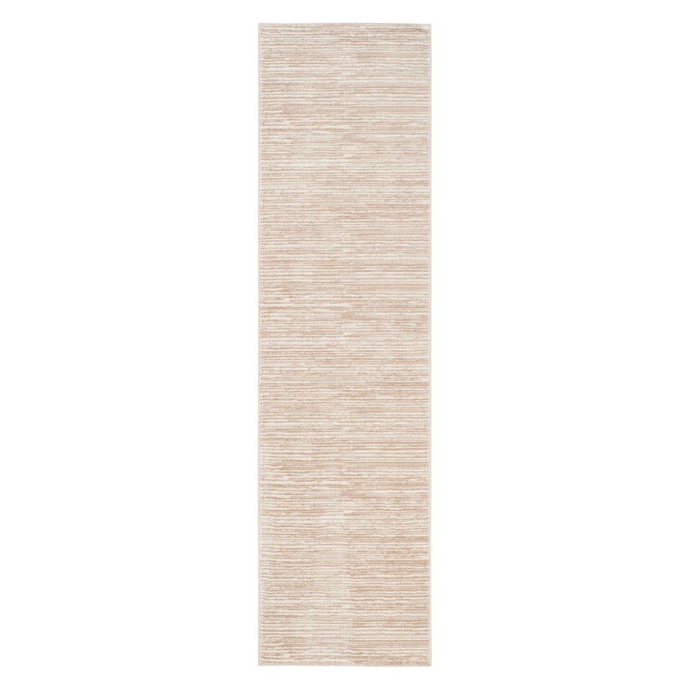  Solid Loomed Area Rug Creme