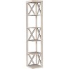 Kings Brand Furniture - Corner Unit 5 Tier Bookshelf/Bookcase Display Stand - image 3 of 4